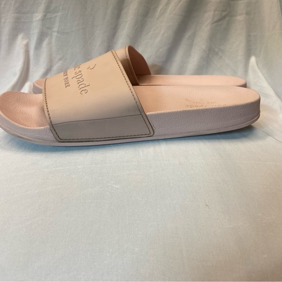 Kate Spade Pink Sunny Slides Size 11 B - Picture 4 of 10